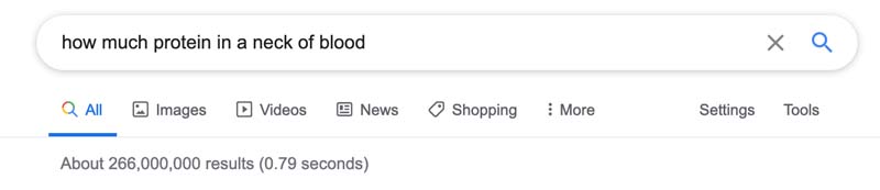 a screenshot of a google search for 